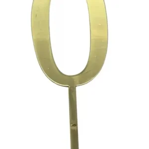 Torta beszúró szám arany