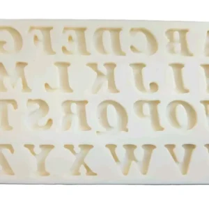 Szilikon fondant formázó - ABC betűk