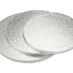 Tortadob ezüst csillogó   30cm 12mm vastag