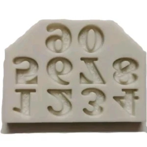 Szilikon fondant formázó - Számok