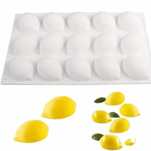 Szilikon forma - Mousse forma - Citrom