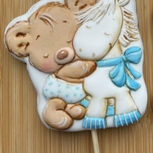 Mézeskalács - Maci fiú lovacskával