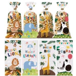 Sütis tasak - Safari állatok - Sütinyalókához, keszhez, aprósütihez - 12db