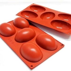 Szilikon csoki öntőforma - Tojás 5 részes